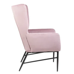 HOMLA Fotel Vinnande Rozowy 97X67X73 Cm