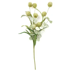 HOMLA Galazka Sztuczna Blomi Zielone Kulki 58 Cm