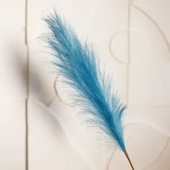 HOMLA Galazka Sztuczna Floral Aura Turkusowa 97 Cm