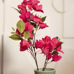 HOMLA Galazka Sztuczna Floral Aura Rozowa 76 Cm