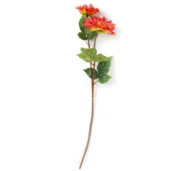 HOMLA Galazka Sztuczna Tena Dalia Pomaranczowo-Czerwona 60 Cm