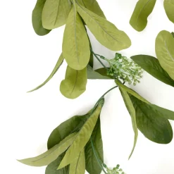 HOMLA Girlanda Z Lisci Sztuczna Tanum Zielona 220 Cm