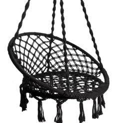 HOMLA Hustawka Circle Czarna 82X60X115-138 Cm