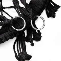 HOMLA Hustawka Circle Czarna 82X60X115-138 Cm