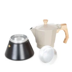 HOMLA Kawiarka Mia Mokka Czarno-Szara 0.30