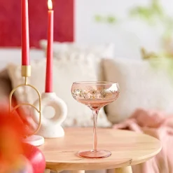 HOMLA Kieliszek Rosella Koktajlowy Rozowy 0,2 L