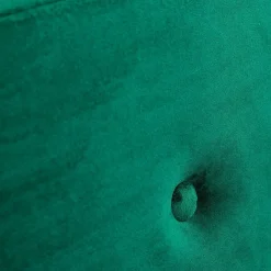 HOMLA Łóżko Ze Stelazem Mikkel Welurowe Zielone 160X200 Cm