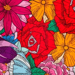 HOMLA Koc Frida Kahlo W Kwiaty 130X170