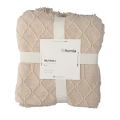 HOMLA Koc Loop W Splot Kulkowy 130X170 Cm