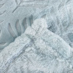 HOMLA Koc Peble Z Wytloczeniami Niebieski 150X200 Cm