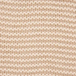 HOMLA Koc Ragil Dzianinowy Z Musztardowa Lamowka 130X170