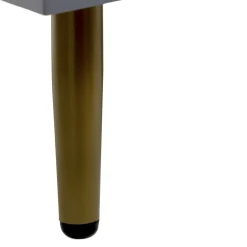 HOMLA Komoda Bodo Grafitowa Z Metalowymi Nogami 80X40X95 Cm