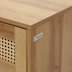 HOMLA Komoda Notto Z Rattanem 74X35X86 Cm