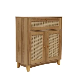 HOMLA Komoda Notto Z Rattanem 74X35X86 Cm