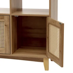 HOMLA Komoda Notto Z Rattanem 110X35X72 Cm