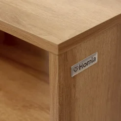 HOMLA Komoda Notto Z Rattanem 110X35X72 Cm