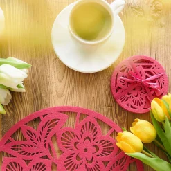 HOMLA Komplet 4 Szt. Podkladek Tonel Rozowa 11.50