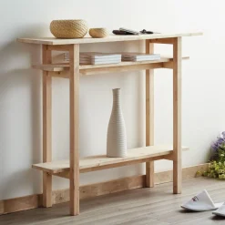 HOMLA Konsola Langi Naturalny 1070X30X90 Cm