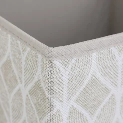 HOMLA Kosz Do Przechowywania Hadria Bezowy 30X30X30 Cm