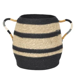 HOMLA Kosz Do Przechowywania Serren Z Kolorowymi Uchwytami 25X25X28 Cm