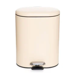 HOMLA Kosz Lazienkowy Faustie Bezowy 24X22X31.2 Cm