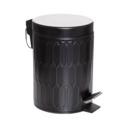 HOMLA Kosz Lazienkowy Jove Czarny 3L