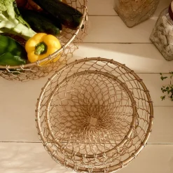 HOMLA Koszyk Rissa Okragly S 18X9 Cm