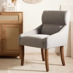 HOMLA Krzeslo Aureva Szare 65X56X88Cm