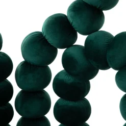 HOMLA Krzeslo Bubble Beam Welurowe Zielone 56,5X52X87 Cm