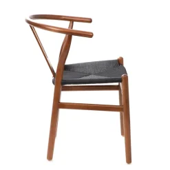 HOMLA Krzeslo Caderia Plecione Brazowe 45X45X76 Cm