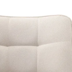 HOMLA Krzeslo Colin W Tkaninie Bezowe 53X61X88 Cm