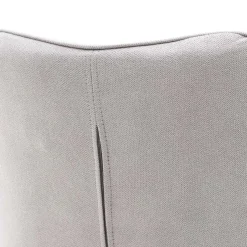 HOMLA Krzeslo Colin W Tkaninie Jasnoszare 53X61X88 Cm