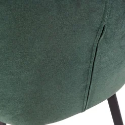 HOMLA Krzeslo Colin Welurowe Zielone 53X61X88 Cm