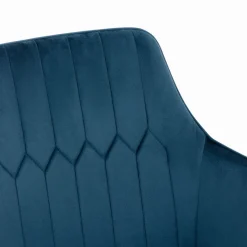 HOMLA Krzeslo Etienne Welurowe Granatowe 56X61X86 Cm