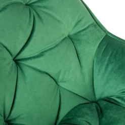 HOMLA Krzeslo Flossi Welurowe Zielone 57X63X84 Cm