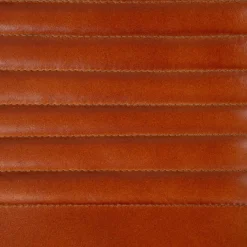 HOMLA Krzeslo Gladio W Obiciu Ze Skory Bawolej Brazowe 47X51X82 Cm