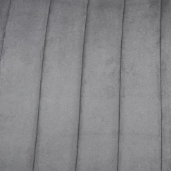 HOMLA Krzeslo Golick Welurowe Ciemnoszare 44X57X88 Cm