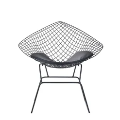 HOMLA Krzeslo Industrial Metalowy 83X64X82 Cm