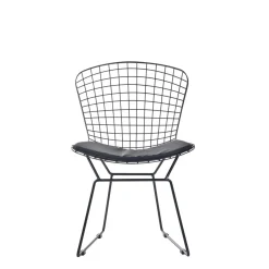 HOMLA Krzeslo Industrial Metalowy 58X54X80 Cm