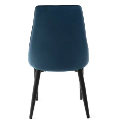 HOMLA Krzeslo Louis Ribbon Welurowe E 44X59X88 Cm