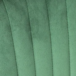 HOMLA Krzeslo Louis Welurowe Zielone 44X59X88 Cm