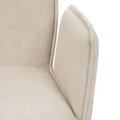 HOMLA Krzeslo Lugro Obrotowe Bezowe 56X60X82 Cm