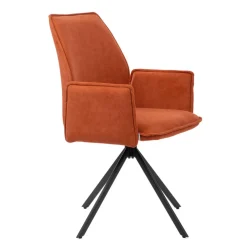 HOMLA Krzeslo Lugro Obrotowe Ceglaste 56X60X82 Cm