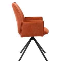 HOMLA Krzeslo Lugro Obrotowe Ceglaste 56X60X82 Cm