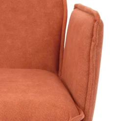 HOMLA Krzeslo Lugro Obrotowe Ceglaste 56X60X82 Cm