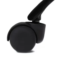 HOMLA Krzeslo Obrotowe Szare Welurowe Teill 55X54,5X80-90Cm