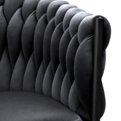 HOMLA Krzeslo Prinssi New Czarne 60X60X79 Cm