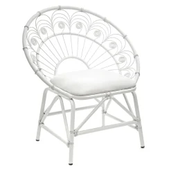 HOMLA Krzeslo Roi Metalowe 83 X 65 X 89 Cm