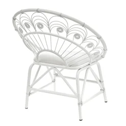 HOMLA Krzeslo Roi Metalowe 83 X 65 X 89 Cm