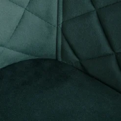 HOMLA Krzeslo Shelton Welurowe Zielone 56X60X84Cm